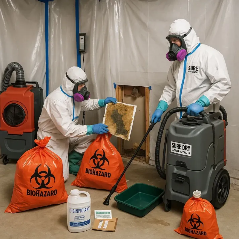 Contaminated Water Handling Protocols process in North Auburn, CA
